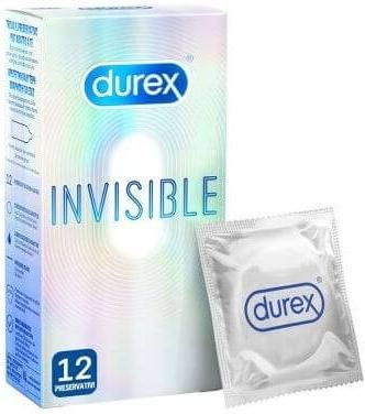 Προφυλακτικά Durex Invisible Extra Sensitive 12τμχ