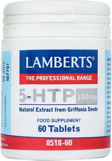 Lamberts 5-HTP 100mg 60 ταμπλέτες