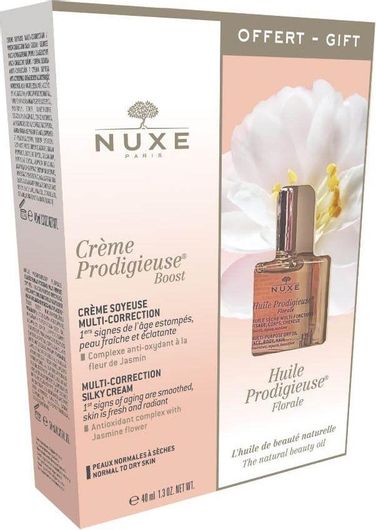 Σετ Περιποίησης Nuxe Promo Creme Prodigieuse Boost Gel Cream 40ml & Free Huile Prodigieuse Floral 10ml