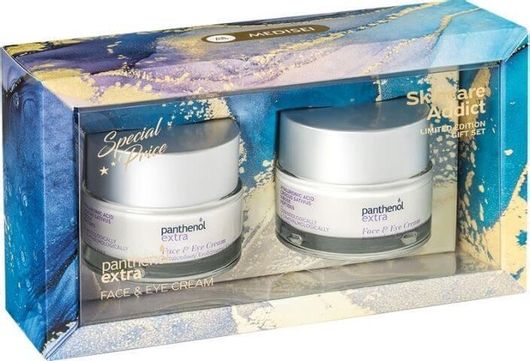 Σετ Περιποίησης Medisei Panthenol Extra Skincare Addict Αντιρυτιδική & Ενυδατική Κρέμα Προσώπου 2 x50ml