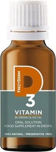 Frezyderm Vitamin D3 Βιταμίνη 200iu 20ml