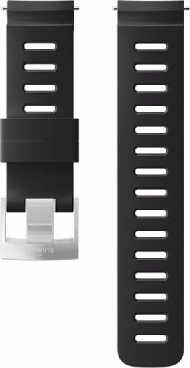 Suunto 24mm Dive 1 Silicone Strap Black Steel M