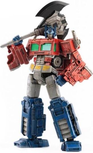 Threezero Action Figure Transformers: War For Cybertron Trilogy Optimus Prime