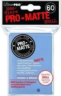 Card Sleeves Ultra Pro Matte Small 60Τμχ Rem84491 Διάφανο