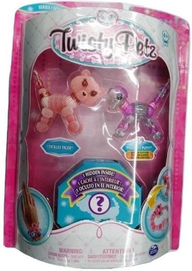 Χειροτεχνίες Παιδικές Spin Master Twisty Petz Three Pack Figures Serie 2 Tickles Tiger And Pixiedust Puppy