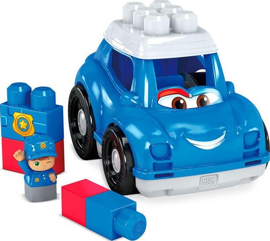Τουβλάκια Mega Bloks GCX08 Peter Police Car για 12+ Μηνών 6τμχ 