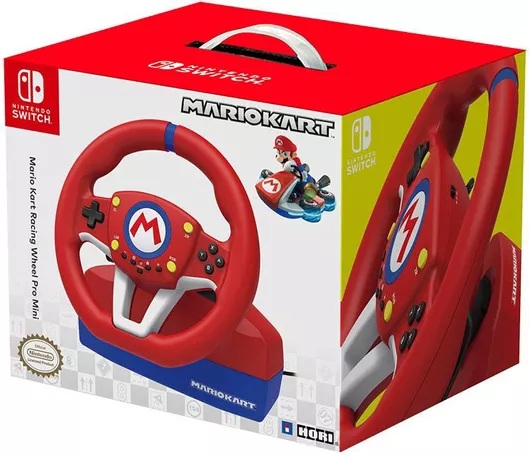 Τιμονιέρα με Πετάλια για Switch Hori Mario Kart Racing Wheel Pro Mini