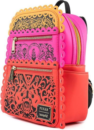 Loungefly Pixar Coco Diecut Party Flags Mini Backpack (Wdbk1304)