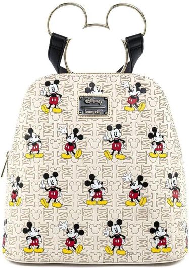 Loungefly Disney Mickey Mouse Hardware Aop Backpack (Wdbk1309)
