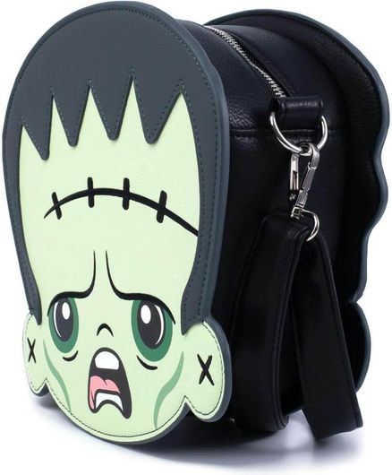 Loungefly Universal Monsters Frankie And Bride 2 Sided Crossbody Bag (Umtb0001)