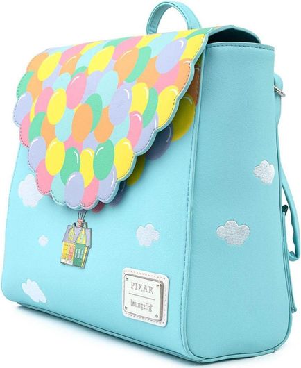 Loungefly X Disney Up Balloon House Flap Mini Backpack (Wdbk1390)