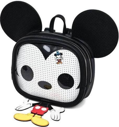 Loungefly Pop! By Lf Disney Mickey Mouse Pin Trader Cosplay Mini Backpack (Wdbk1406)
