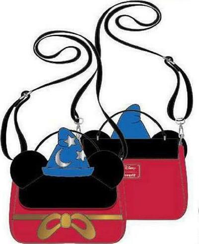 Τσάντα Ώμου Loungefly WDTB2119 Disney Fantasia Sorceror Cosplay Mickey Πολύχρωμo