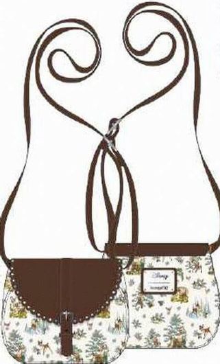 Loungefly Disney Bambi Scenes Cross Body Bag (Wdtb2132)