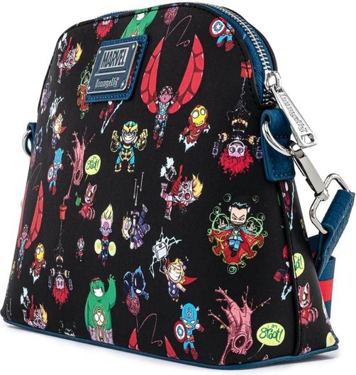 Loungefly Marvel Sy Chibi Group Cross Body Bag (Mvtb0131)