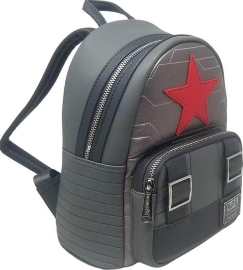 Loungefly X Marvel Winter Soldier Cosplay Mini Backpack (Mvbk0138)