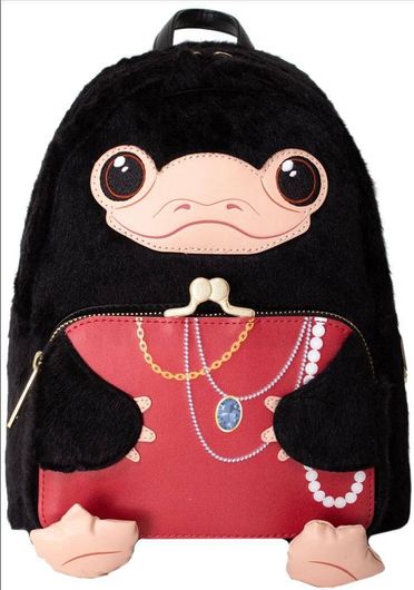 Loungefly Fantastic Beasts Niffler Plush Cosplay Mini Backpack (Fbbk0002)