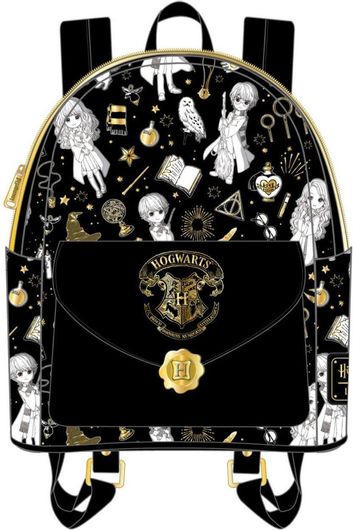Loungefly Harry Potter Magical Elements Aop Mini Backpack (Hpbk0131)