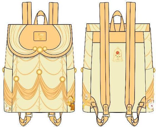 Loungefly Disney Beauty And The Beast Belle Cosplay Mini Backpack (Wdbk1536)