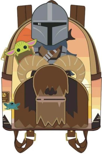 Loungefly Star Wars Mandalorian Bantha Ride Mini Backpack (Stbk0224)