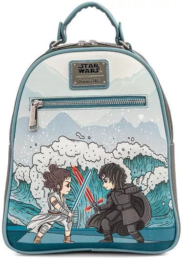 Loungefly Star Wars Kylo Rey Mixed Emotions Mini Backpack (Stbk0235)