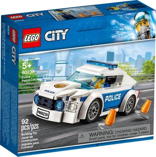 Lego City Police Police Patrol Car 60239