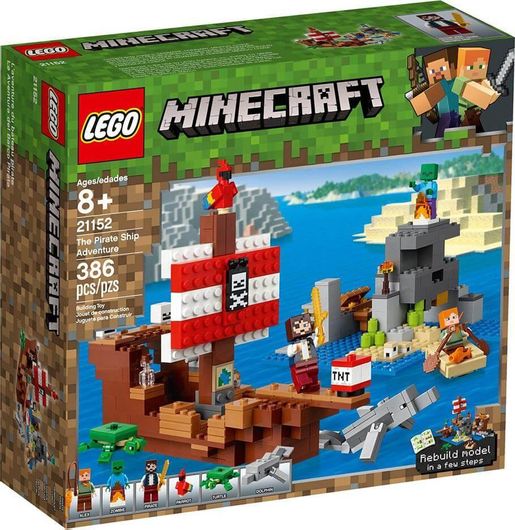 Lego Minecraft The Pirate Ship Adventure 21152