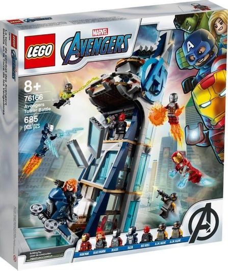 Lego Super Heroes Avengers Tower Battle #76166