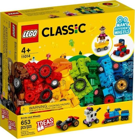 Lego Classic: Bricks And Wheels για 4+ Ετών #11014