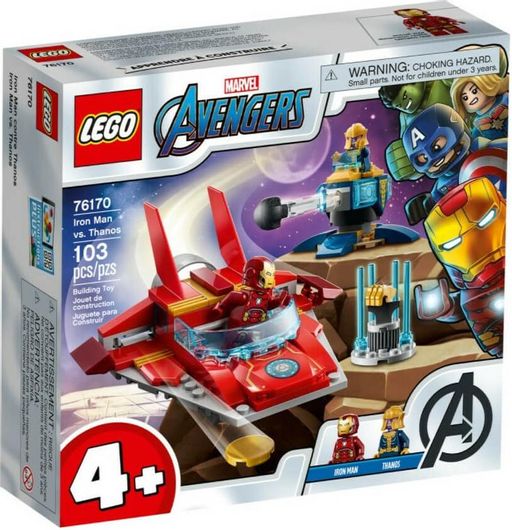 Lego Marvel Avengers Iron Man Vs Thanos 76170