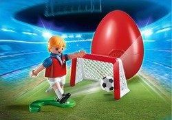 Playmobil Easter Egg Ποδοσφαιριστής με Τέρμα 4947