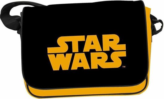 Παιδική Τσάντα Βόλτας Star Wars Orange Logo Sdtsdt89653 Μαύρο