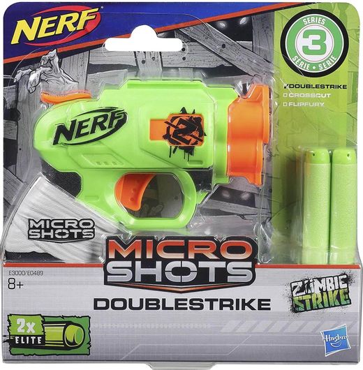 Nerf Hasbro Microshots Zombie Strike Doublestrike E3000Eu40