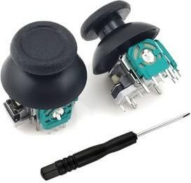 3D Analog Joystick Tool-0038 Για Χειριστήριο Ps4, Μαύρο, 2Τμχ