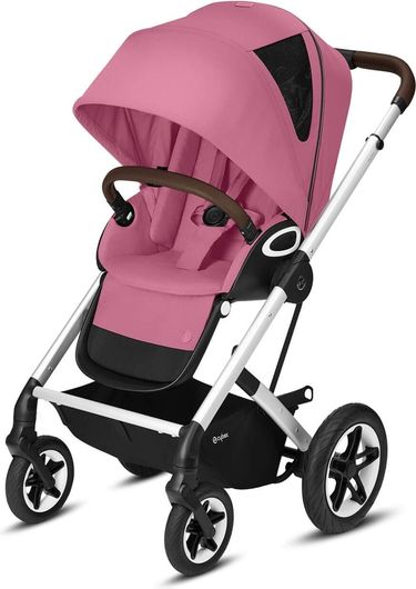 Καρότσι Cybex Talos S Lux Ροζ (Γκρι Σκελετός)