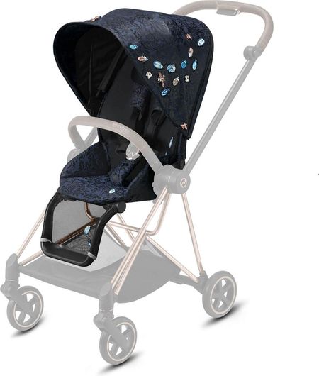 Καρότσι Cybex Mios Seat Pack Fashion Collection Jewels Of Nature Navy Μπλε