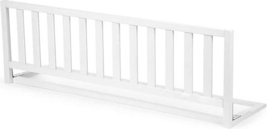 Childhome Πτυσσόμενο Προστατευτικό Κάγκελο Κρεβατιών από Ξύλο Λευκό 120x32.5x40cm