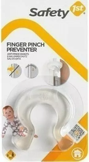 Safety 1st Προστατευτικό Δακτύλου από Πόρτα από Αφρώδες Υλικό Λευκό 6x6.5cm