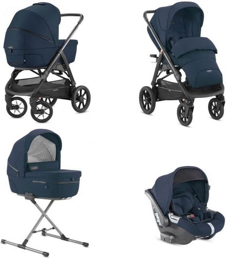 Καρότσι Inglesina Full Kit System Aptica xt Quattro με Cab Μπλε