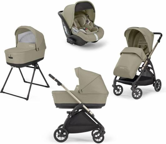 Πολυκαρότσι Inglesina Electa Quattro με Cab Nolita Beige / Iridio Black Μπεζ