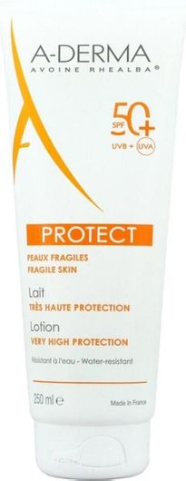 Αντηλιακή Κρέμα Σώματος A-Derma Protect Lotion Fragile Skin SPF50 250ml