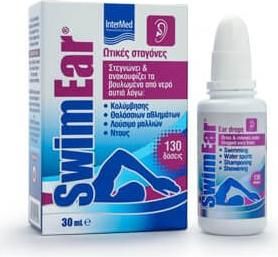 Ωτικές Σταγόνες Intermed SwimEar 30ml