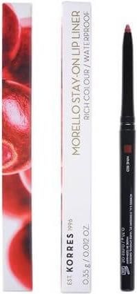 Korres Μorello Stay On Lip Liner 03 Wine Red