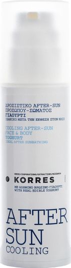 After Sun Korres Cooling Gel Για Πρόσωπο & Σώμα Με Γιαούρτι 150ml