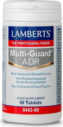 Lamberts Multi-Guard ADR Βιταμίνη για Ενέργεια 60 Ταμπλέτες