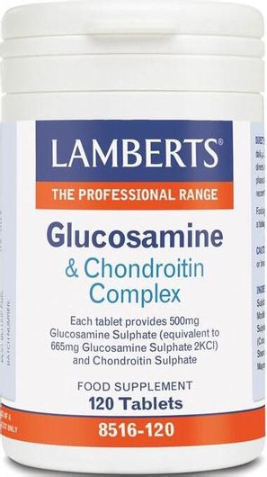 Lamberts Glucosamine Chondroitin Complex 120 Ταμπλέτες