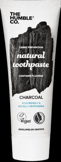 Οδοντόκρεμα The Humble Co. Charcoal Ενεργού Άνθρακα 75ml