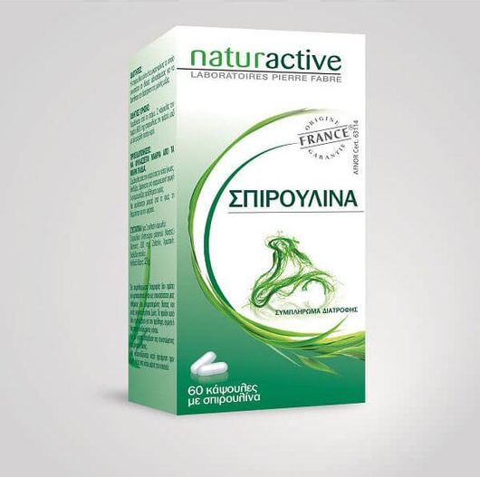 Naturactive Σπιρουλίνα 60 κάψουλες