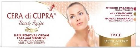Cera di Cupra Κρέμα Αποτρίχωσης Για το Πρόσωπο & Τις Ευαίσθητες Περιοχές 50ml