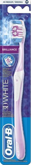 Οδοντόβουρτσα Oral-B 3D White Brilliance 40 Medium